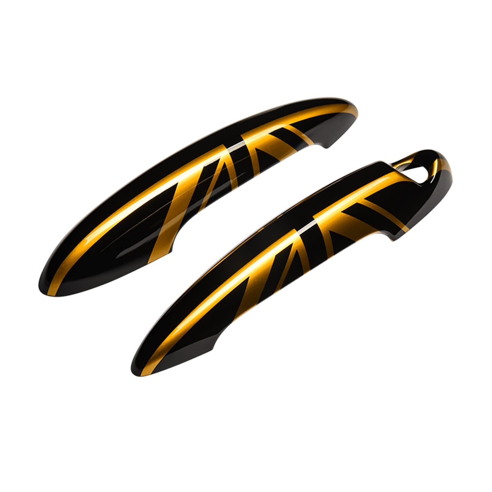 Rinkteea One Color Exterior Car Door Handle For Cooper R50 R53 R55 R56 R57 R58 R59 R60 R61 Exterior Door Handle Cover Trim Car Accessories(I)
