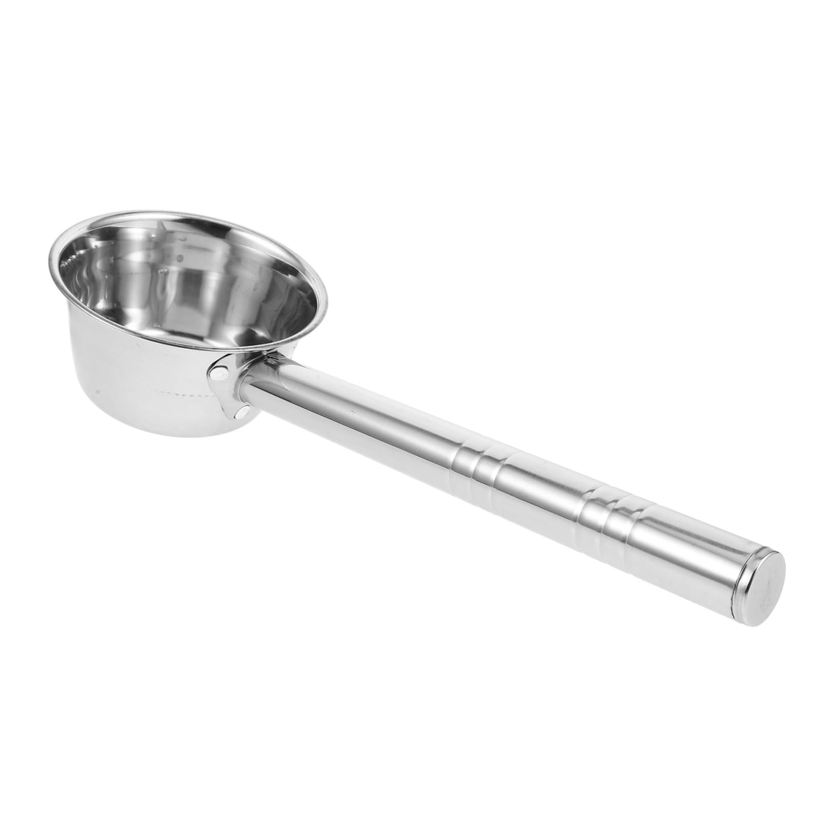 ibasenice 4 Piezas cucharón de agua ser inoxidable cazo cocinando pequeño interior cucharas cucharón conveniente cucharada de sopa long handle ladle cucharones para cocinar Silver