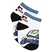 Thomas and Friends Boys 6 pack Gripper Socks (2T-4T Toddler (Shoe: 4-7), White/Grey Minis)