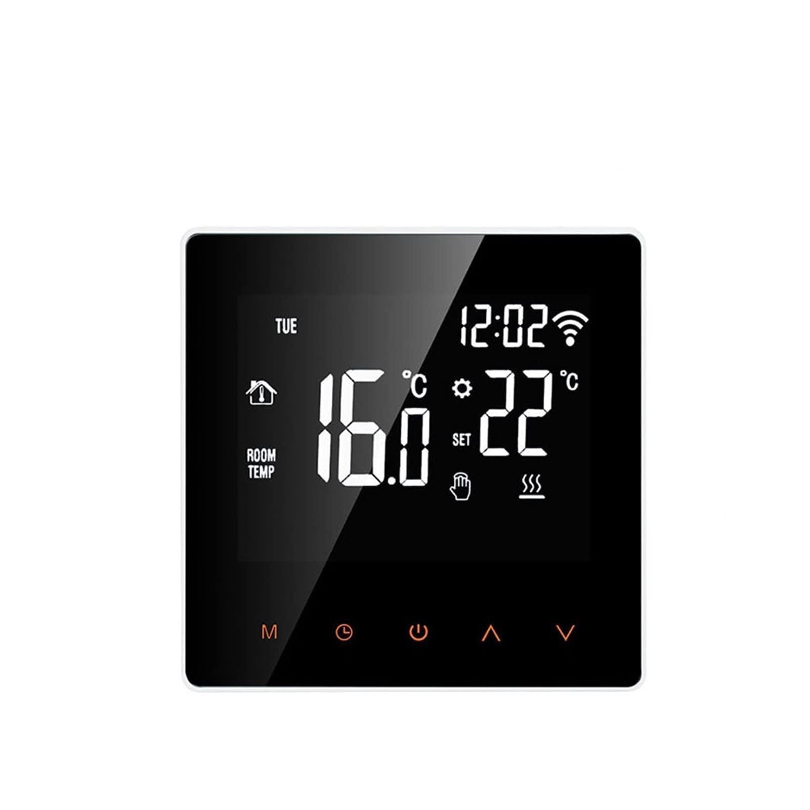 Cyfrowy higrometr termometr wewnętrzny Tuya WiFi Smart Thermostat, Elektryczna Ogrzewanie podłogowe Ogrzewanie Wody/Gaz Pilot Pilot Z wyświetlaczem LCD(3A Water Heating)