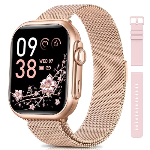 Sanorum Women's Smart Watch with 1000 mAh Battery, Autonomy 100 D...