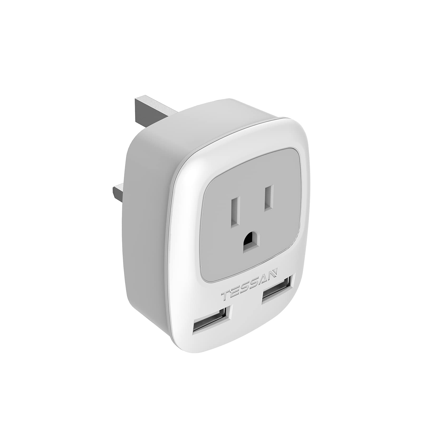 Amazon.co.jp: TESSAN bfタイプ変換プラグ 海外旅行用変換器 2USB