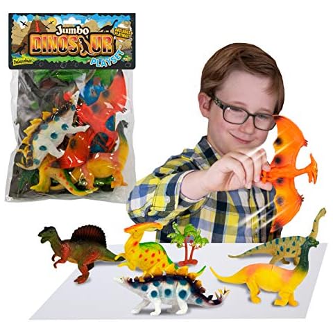 Deluxebase Jumbo Dinosaur Playset with Accessories Cover