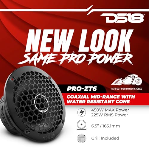 Amazon.com: DS18 PRO-ZT6 and DSFR6 Pair of 6.5