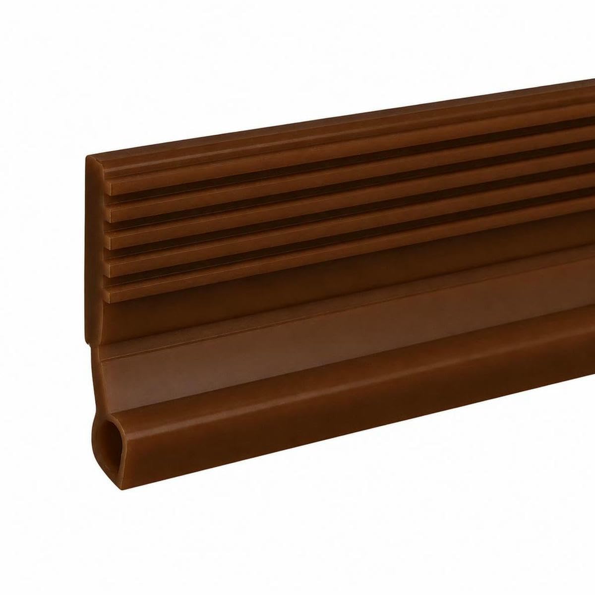 Jmgdj Brown-S New Door Bottom Sealing Strip 1M Windproof Dust Stopper Guard Rain Weatherstrip Noise Reduction Insulator Sealer Home Hardware-1M
