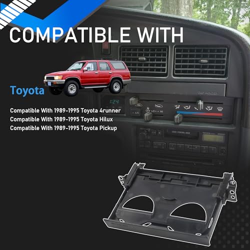 Portavasos central para tablero compatible con Toyota 4runner 1989-1995 miniatura 3