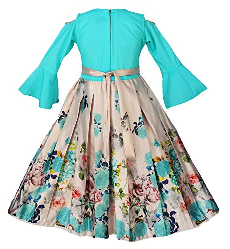 Image of My Lil Princess Kids Birthday Maxi Gown Frock Dress for Baby Girls