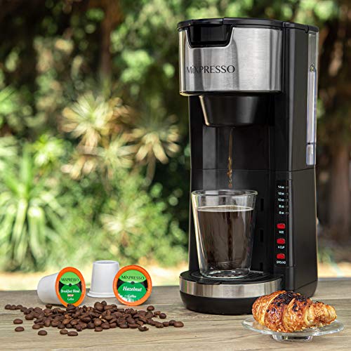 Mixpresso Single Serve 2 in 1 Coffee Brewer Crazymos
