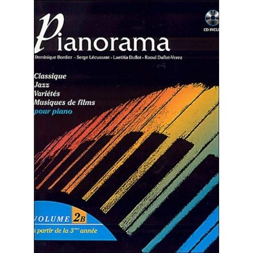 Télécharger Pianorama Volume 2b (+ 1 cd) Livre eBook France