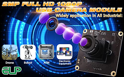 Module caméra USB 260 fps 1080p grand angle pour Linux Windows Mac et Raspberry Pi - 7