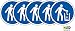 Produktbild ISO Safety Sign Label  International Verwendung Katzenstreu Mülleimer Symbol  Sticker Selbstklebend 100 mm Durchmesser (5 Stück Aufkleber)