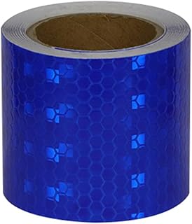 GSHXNM Cinta Reflectante (1 Paquete, 5 cm x 3 m), Color Rojo(Blue)