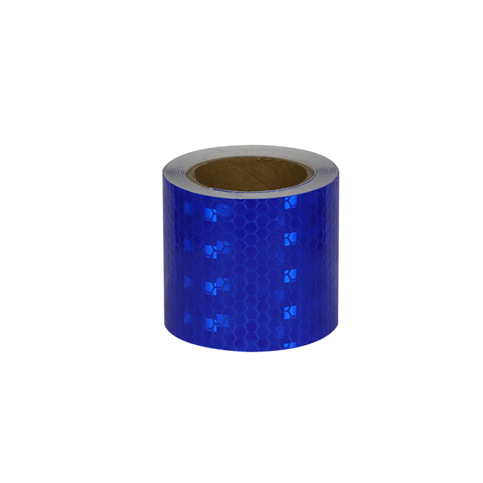 Cinta reflectante de alta visibilidad, Cinta reflectante de seguridad for exteriores, impermeable, adhesiva, de 5 cm x 3 m, for marcar bicicletas, remolques, barcos y camiones (color rojo)(Blue)