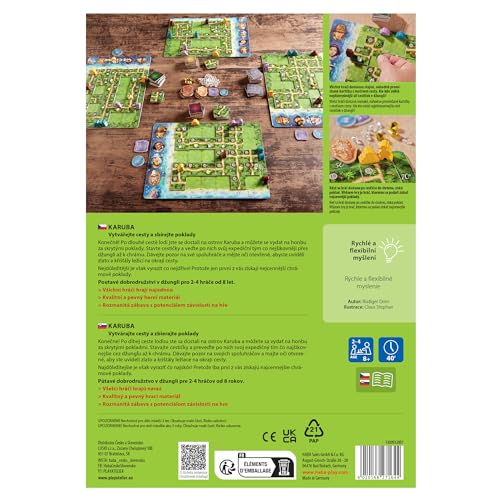 Haba 300932 – Karuba, Strategie- und Brettspiel für die ganze Familie, ein fesselndes Legeabenteuer für 2-4 Schatzjäger ab 8 Jahren - 8