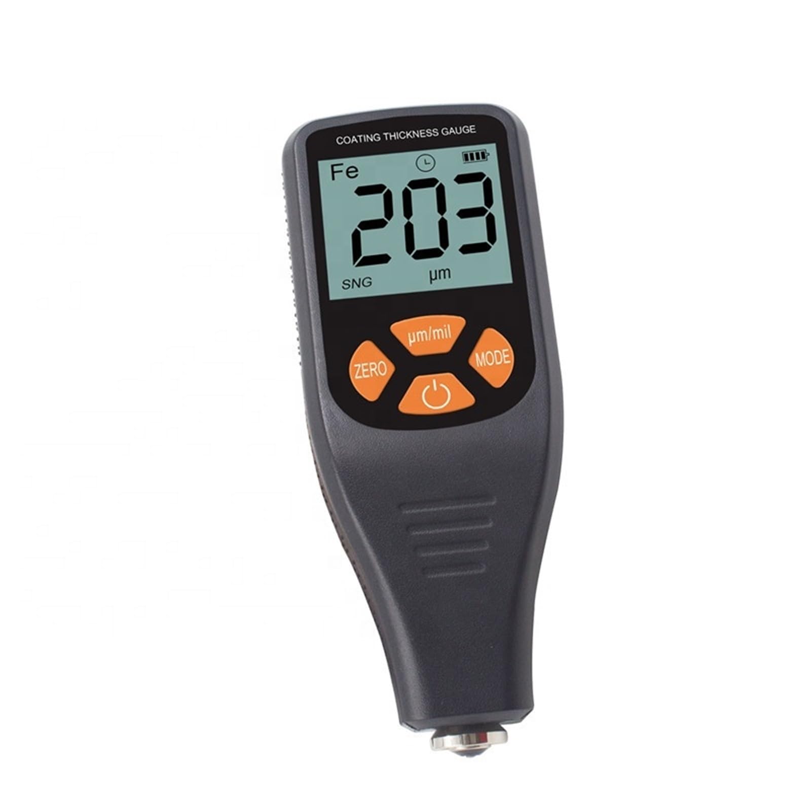 Digital Car Paint Thickness Gauge ABS Plastic Material 5mm Minimum Convex Radius Curvature Measuring