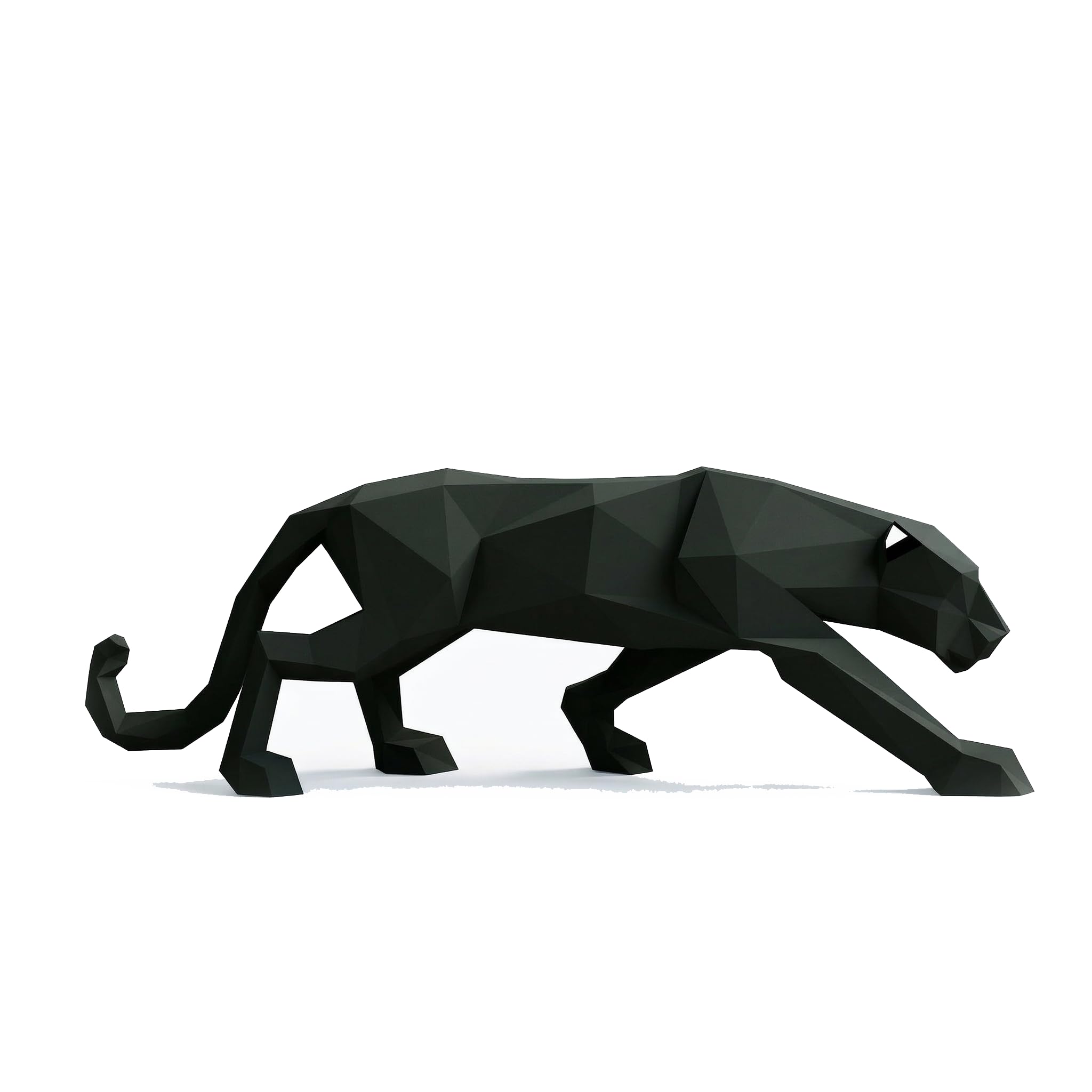 Schewarzer Panther, Yona DIY Papercraft kit, Schewarzer Panther papiermodell, 3D Origami Kit von Hand zusammenzubauen, Heimdekoration, Geschenk, Origami 3D, Papier Handwerk, Puzzle 3D，Black Panther.