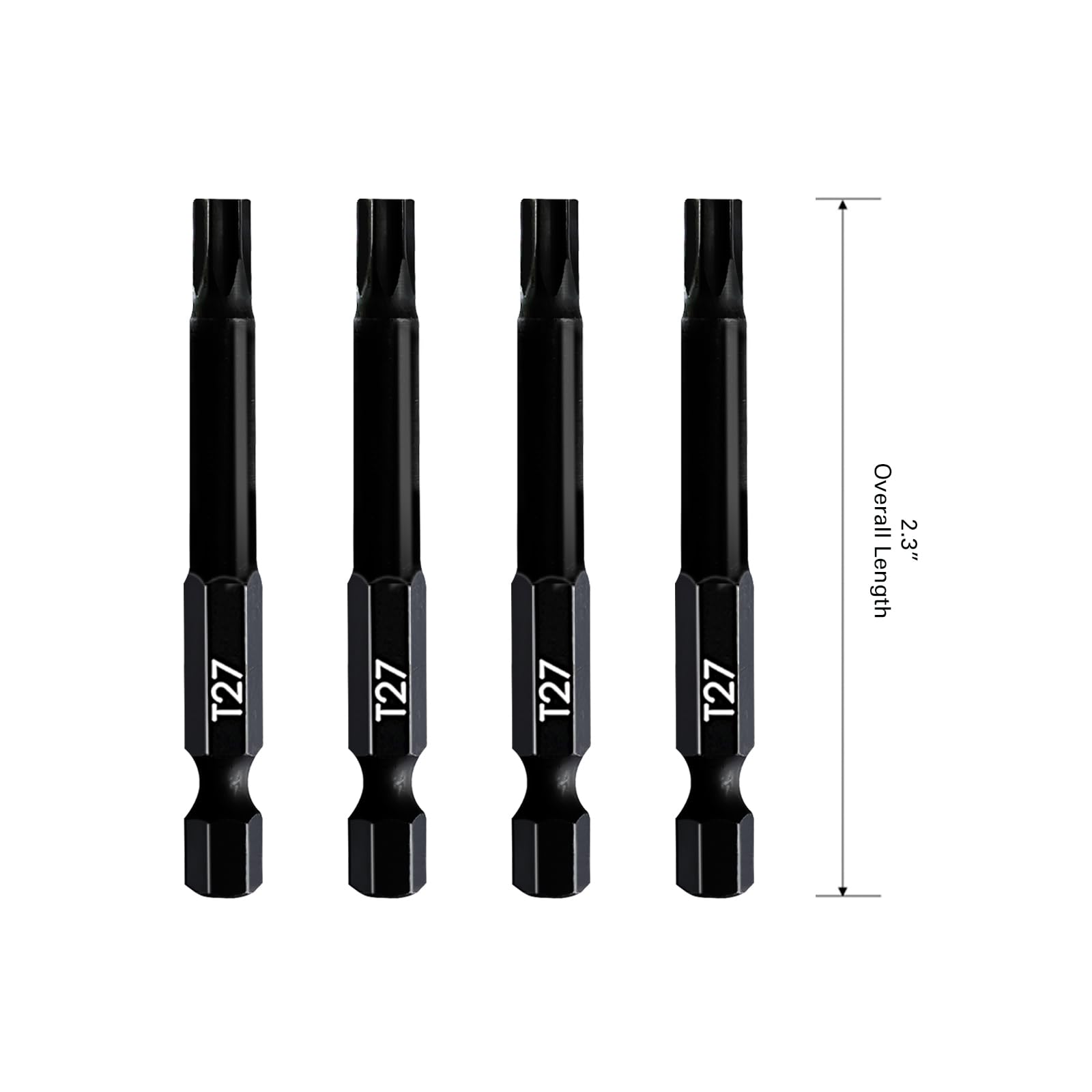 T27 Torx Bits - 24 Pack for Impact Drivers -3 T27 Torx Bits - 24 Pack for Impact Drivers -3