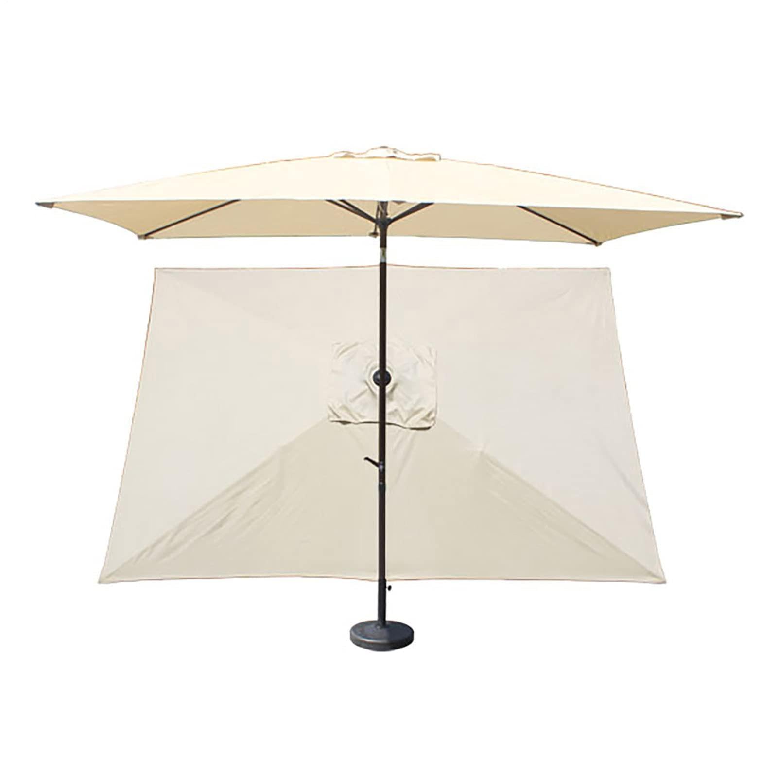 Copertura di ricambio per ombrellone da 200 x 300 cm, resistente ai raggi