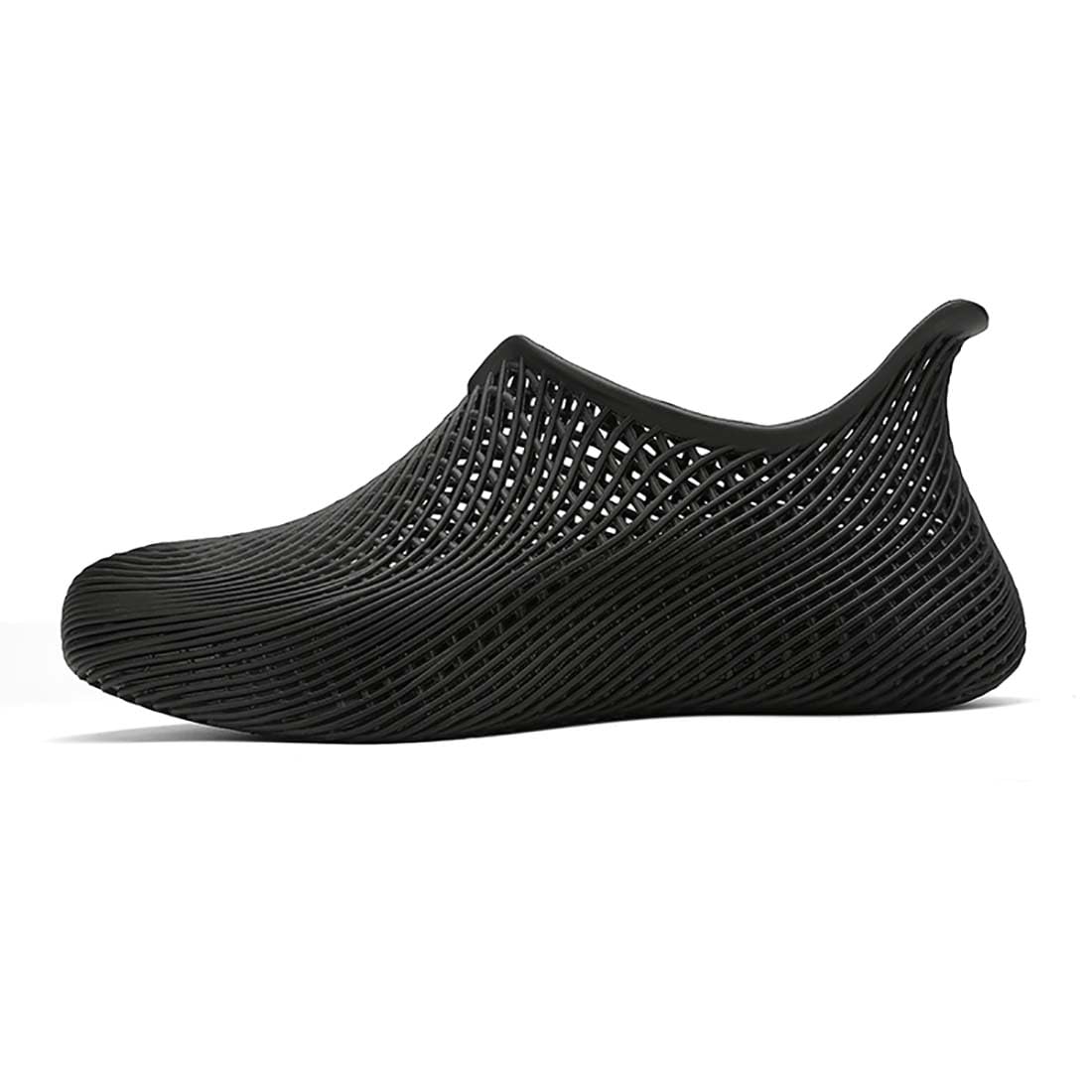 3D Druck Wasserschuhe Herren Damen, Leicht Atmungsaktiv rutschfest Slip On Badeschuhe für Strand Pool Schwimmbad Urlaub