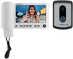 Vídeo Porteiro Residencial Intelbras IV 7010 HS Branco