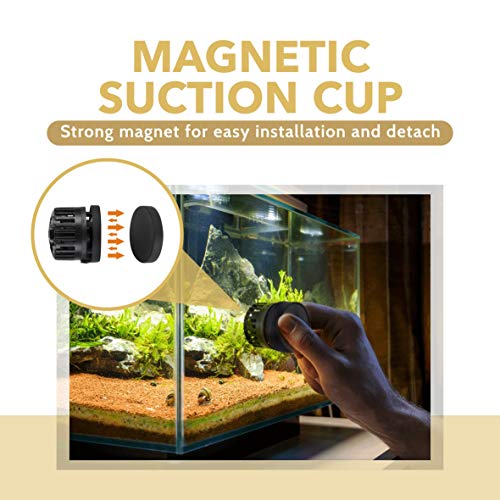 Hygger Mini Wave Maker Aquarium Magnetic Dc Powerhead With Led Display Controller For Saltwater Tank thumb #1