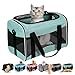 Cat Dog Carriers Soft-Sided Pet Carrier Large Cats for Medium Big Cat Small Dog Puppy up to 16lbs TSA Airline Approved Animal Collapsible Cat Carrier Carriers Travel Carrier Cat Bag (17x11x11)