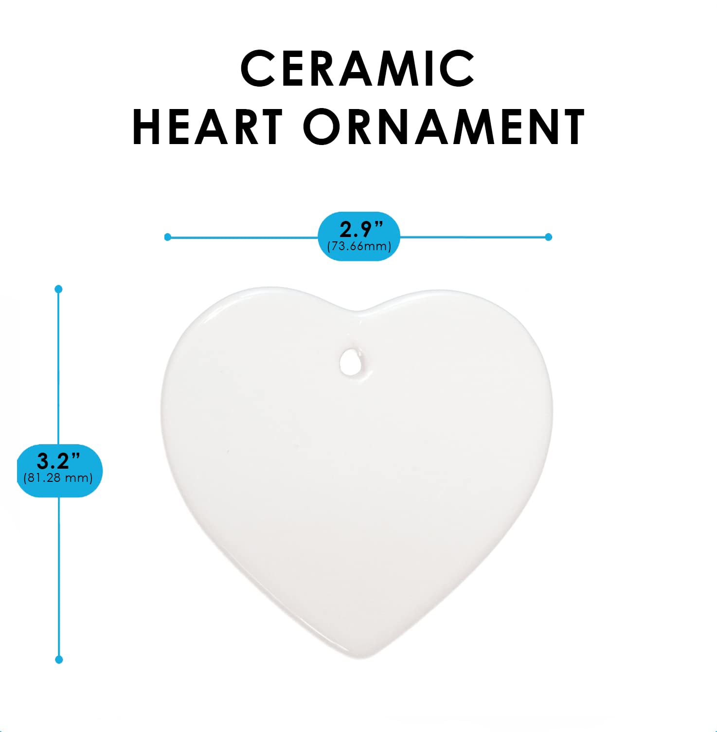 Amazon.com: Lovesout 趣味金色獵犬白色Dear 聖誕老人定義淘氣聖誕節心形裝飾品: 居家與廚房