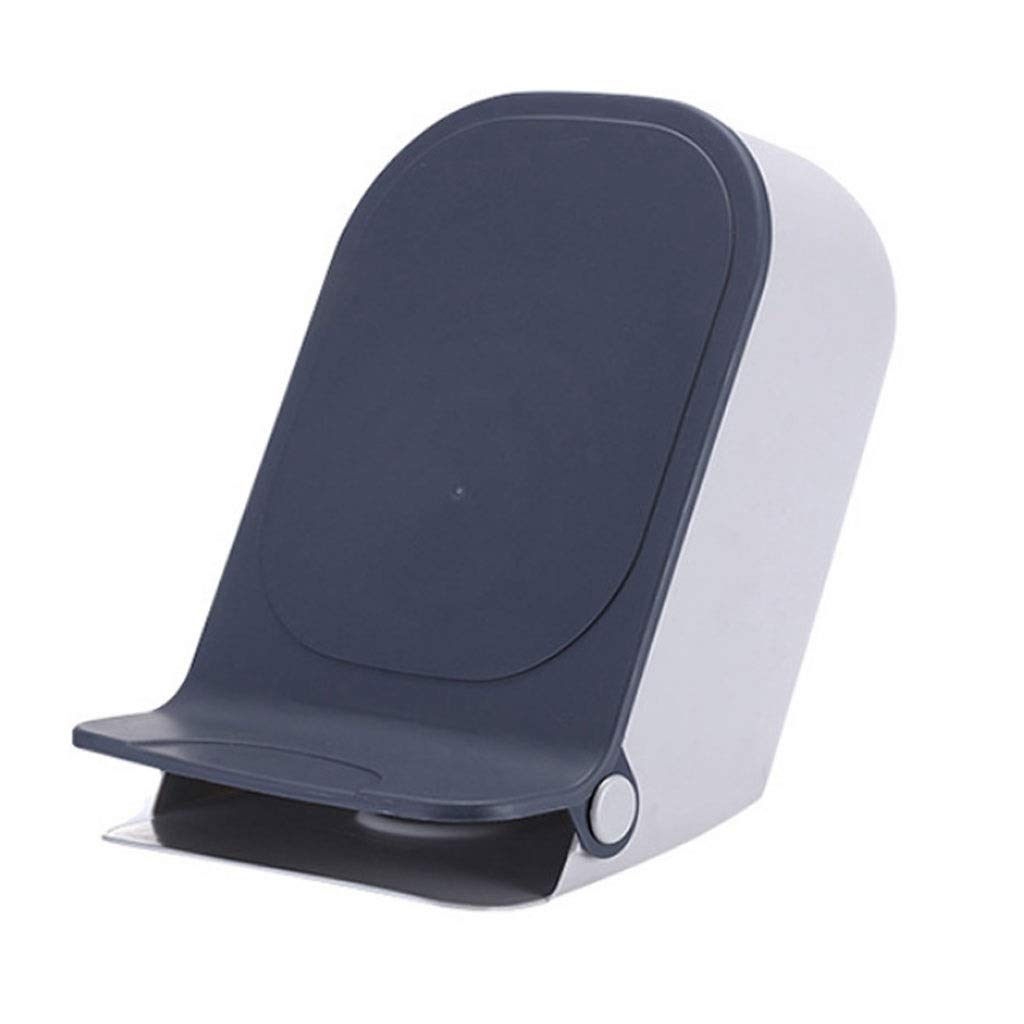 Hong Yi Fei-Shop Trash can for Bedroom Tilted Creative Trash Can, Nordic Style Home PP Material Pedal Trash Can, Healthy and Durable Kitchen Storage Bucket Trash can (Color : Gray)