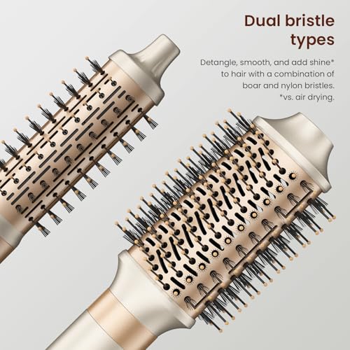 MESCOMB 6 in 1 Hair Dryer and Straightener, Hot Air Styler Wrap - Fast Drying, 1400W Air Dryer with Straightener, Frizz-Free Blowout Brush for Smoothing & Curling, Volumizing by MESCOMB - Image 9