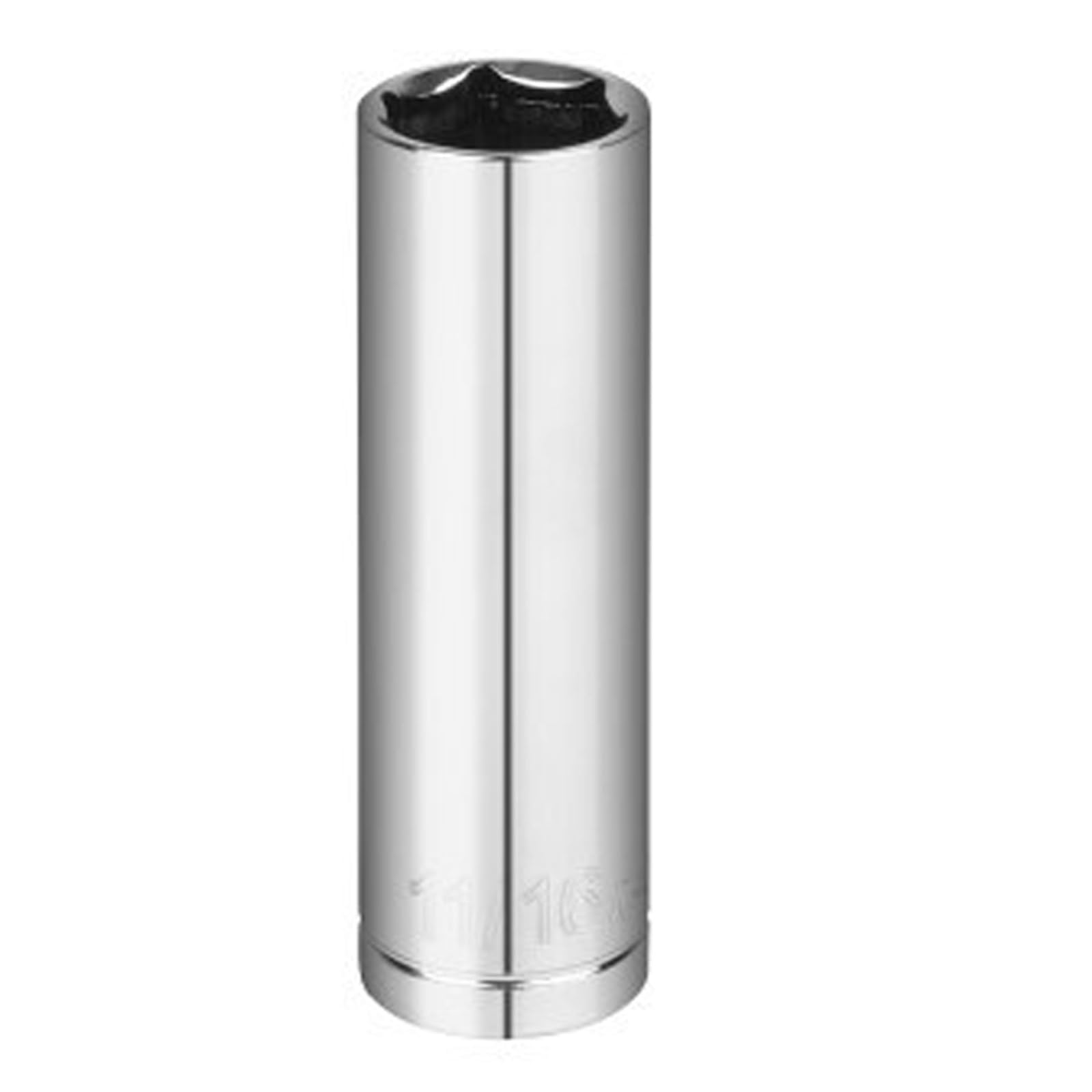 Hzbb Standard 1/2 Inches Extra Long High Strength Steel Socket For Automotive And Industrial Maintenance With Enhancing Durability Extra Long High Strength Steel Socket