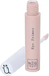 Primer hidratante para os olhos M2U NYC – Prepara as pálpebras para cores intensas de sombra, longa duração, sem vincos, à prova de manchas, primer leve para sombras – Fórmula aderente não oleosa para preenchimento de rugas