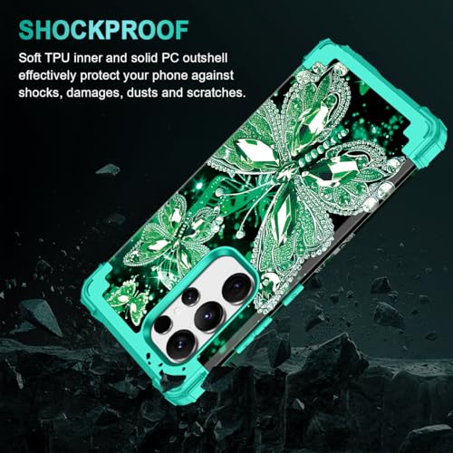 Coque Galaxy S24 Ultra Miqala phosphorescente antichoc à 3 couches - 5