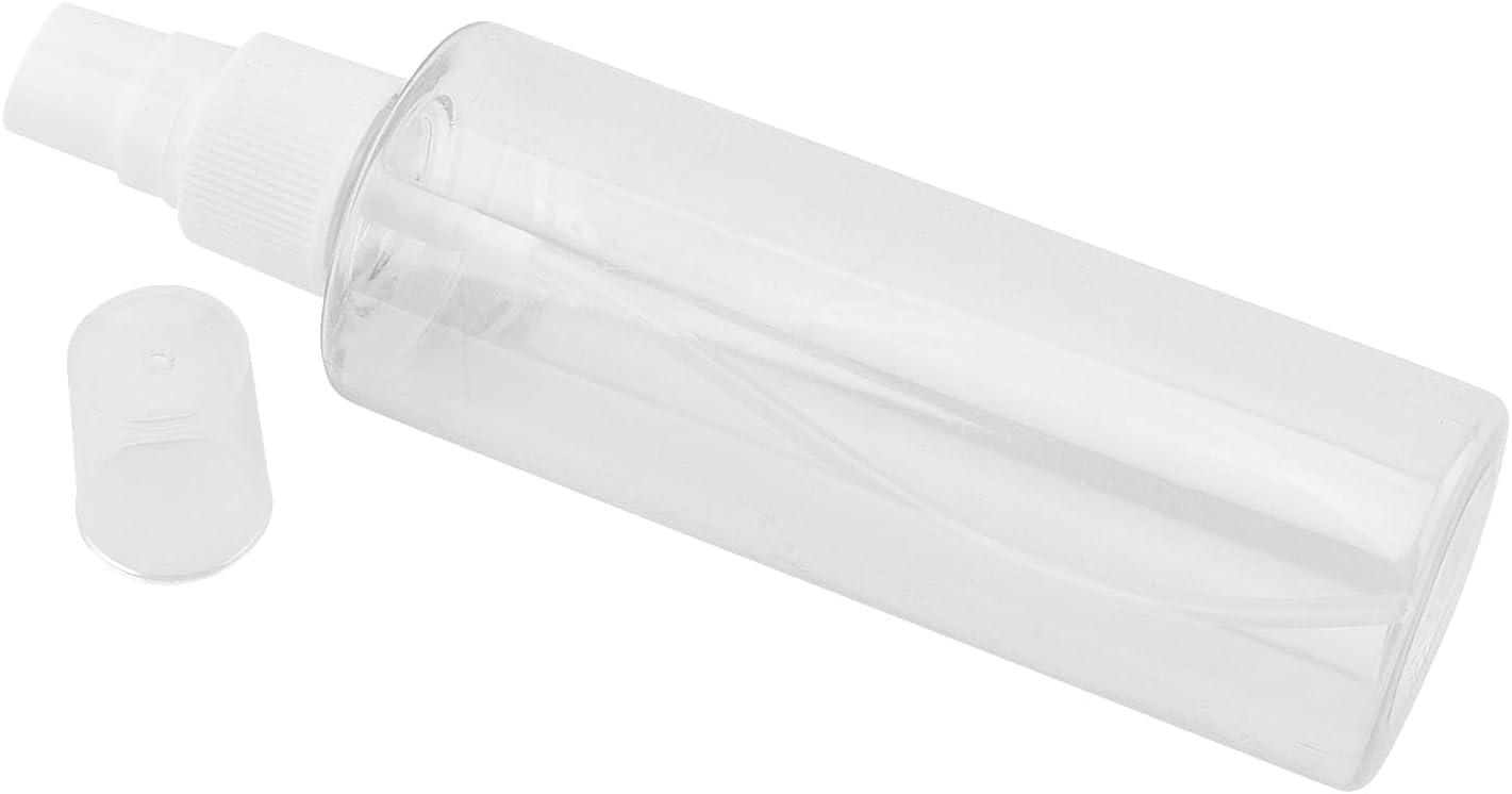 HAKZEON 40 Pack 120ml/4oz Plastic Spray Bottles, Clear Small Mist Spray Bottle, Reusable Empty Travel Spray Bottle for Traveling Make Up Perfume