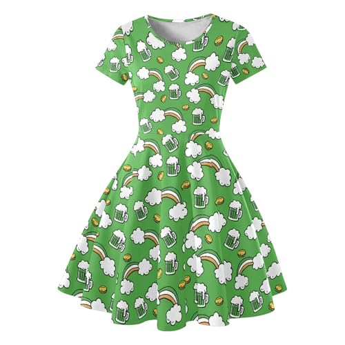 Robe décontractée confortable et fluide à manches courtes - 3