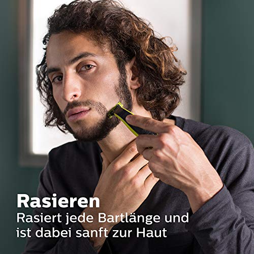 Philips Oneblade Face + Body QP2630/30, met 2 messen (1 x gezicht, 1 x lichaam), 4 trimopzetstukken en 2 opzetstukken - Image 5