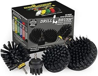 BBQ Grill Cleaning Ultra Stiff Drill Powered Cleaning Brushes 4 Piece Kit Replaces