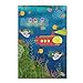 Under The Sea by Jyotsna Warikoo, 12x19-Inch Canvas Wall Art