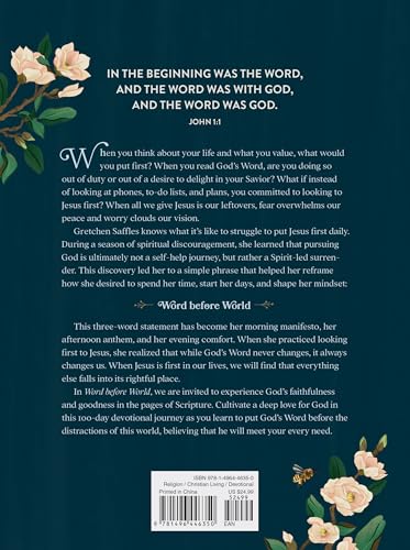Word before World: 100 Devotions to Put Jesus First - Image 2