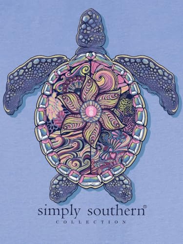 Simply Southern Turtle - Mandala - Adult T-Shirt2