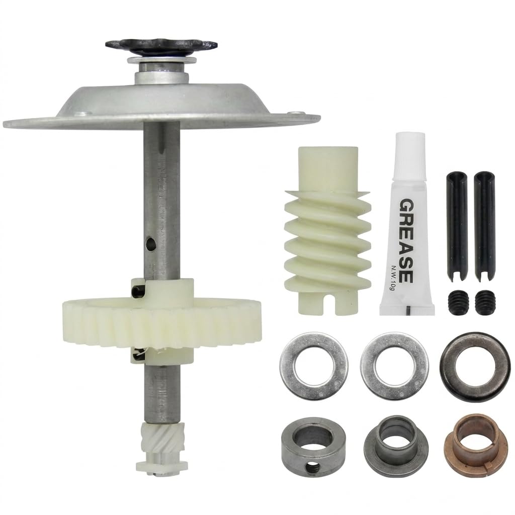 41C4220A Kit d'engrenage d'ouvre-porte de garage, kit d'engrenage et de pignon de rechange pour modèles Liftmaster, Chamberlain, Sears, Craftsman 1/3 et 1/2 HP à entraînement par chaîne