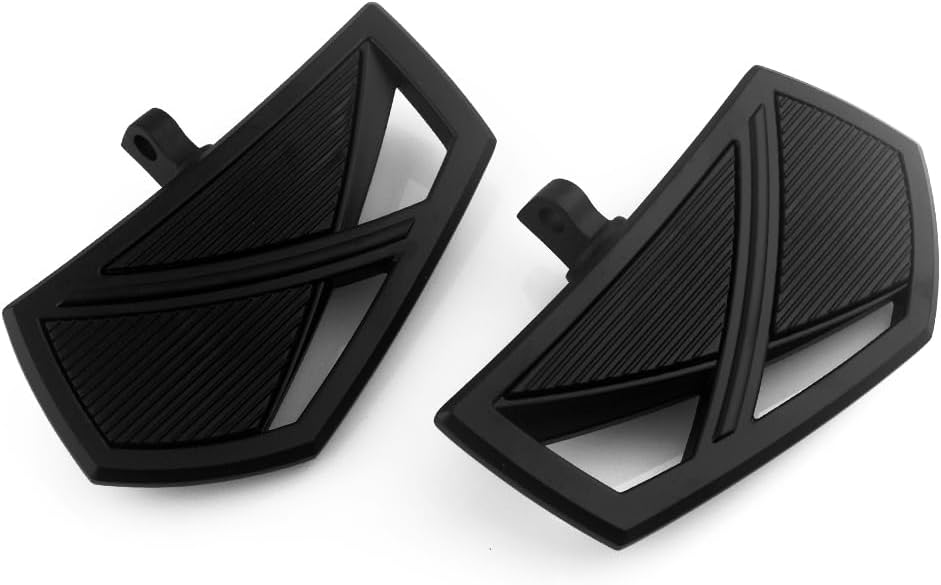 Motorcycle Wide Highway Pegs Mini Boards Foot Pegs Male Mount 10mm adapter Footrest for Harley Sportster 883 Dyna Street Bob FXD Softail Heritage Touring