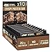 Optimum Nutrition, Barre Protéinée Croustillante et Végétarienne Sans Sucres Ajoutés, Saveur Chocolat Brownie, Boîte de 10 x 65 g, l'Emballage Peut Varier