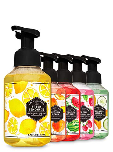 Bath and Body Works Foaming Hand Soaps - Set of 5 Gentle Foam Soaps