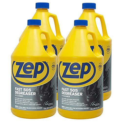 Zep Fast 505 Cleaner And Degreaser - 1 Gallon - Zu505128 - Great For Grills, Plastics, Metal, And More! (4) #TOP7