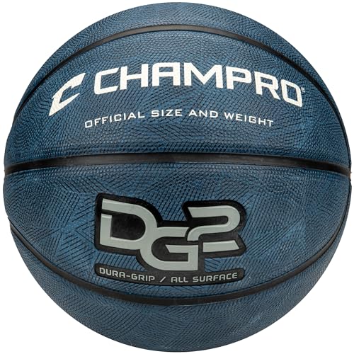 Ballon de basket taille 6 CHAMPRO Dura-Grip 230 en caoutchouc résistant extérieur