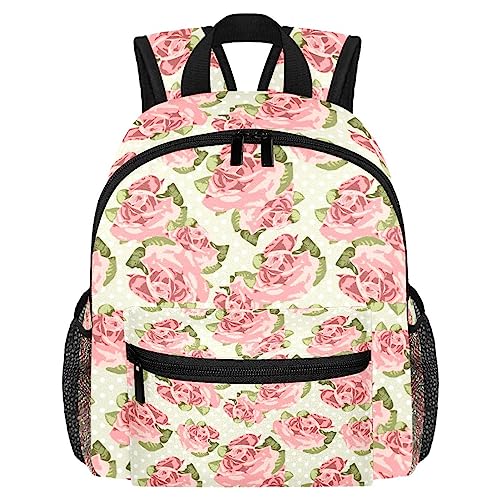 Sac à dos rose enfants pour l'école primaire et le collège imperméable