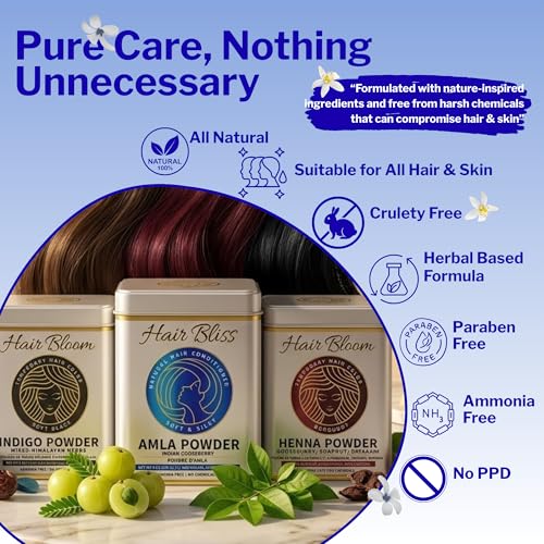 Combo de Tinte y Cuidado Herbal para Cabello 360 g miniatura 6