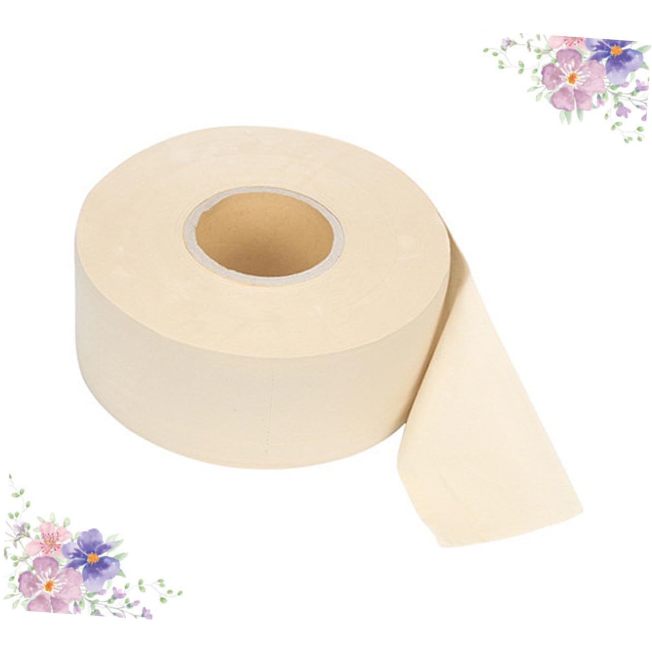 Carta Igienica Grande in Polpa di Bambù 3 Pezzi per Casa | Colore Beige, Adatta a Ufficio e Vita Familiare, per Giovani e Anziani