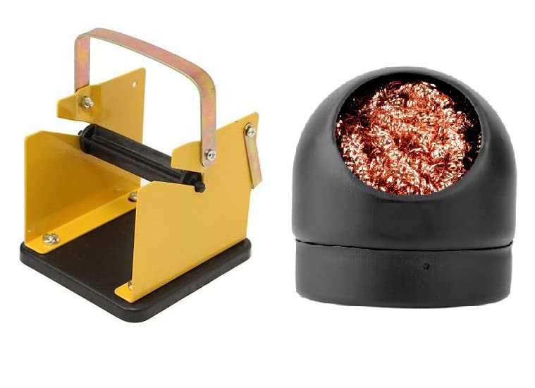 Global Static Solution 2 pcs Combo of 1 pcs Solder wire Stand 1 pcs Solder iron tip cleaning Ball