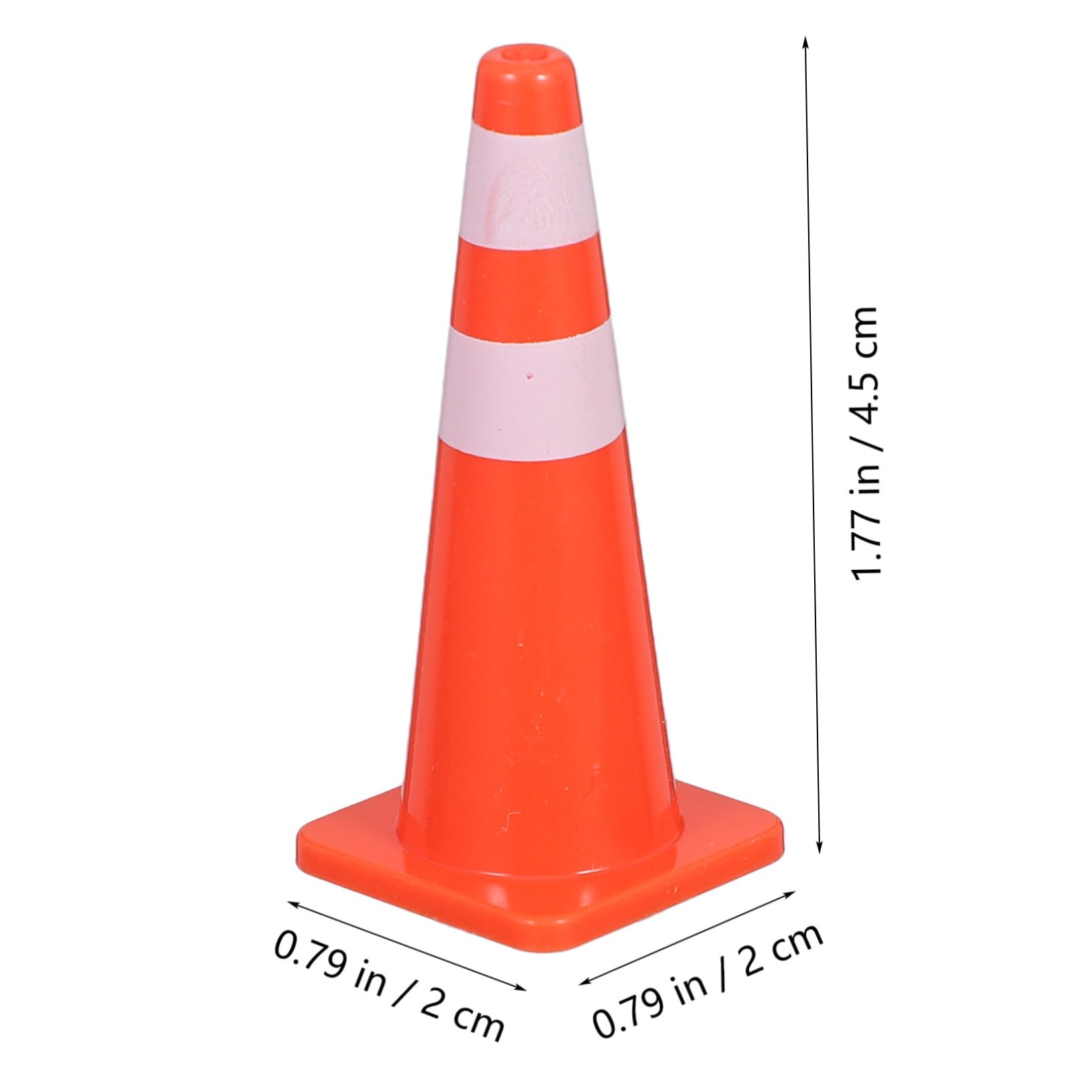 VICASKY 20Pcs Mini Traffic Cones and Road Signs Set Educational Construction for Traffic Barricades and Roadblocks for Boys and Traffic Signs